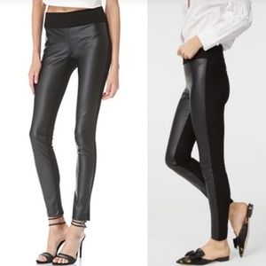 NWOT Club Monaco Tasha Faux Leather Legging Size 2